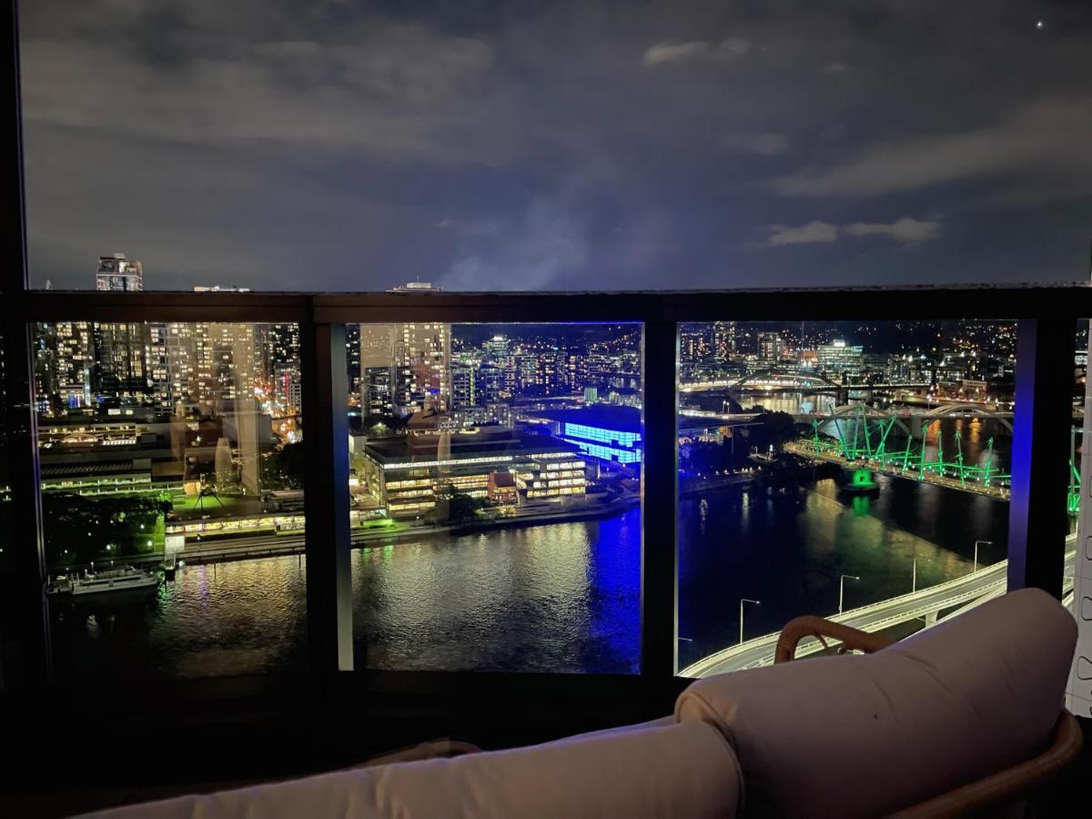 Brisbane Riverfront Oasis 2Bed Panoramic Riverview Exterior foto