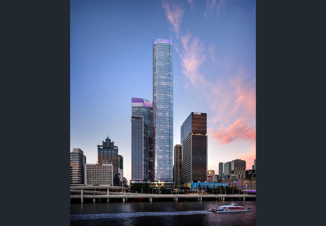 Brisbane Riverfront Oasis 2Bed Panoramic Riverview Exterior foto