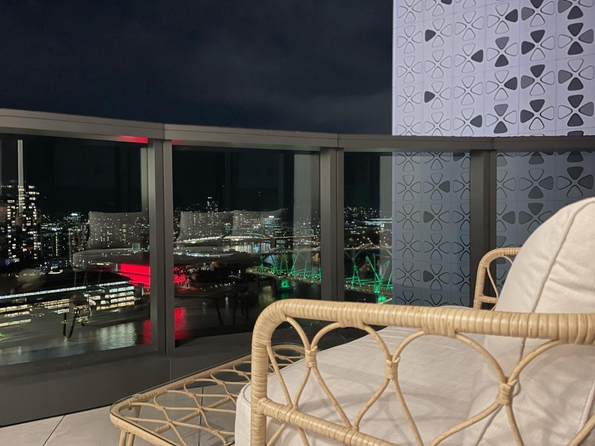 Brisbane Riverfront Oasis 2Bed Panoramic Riverview Exterior foto