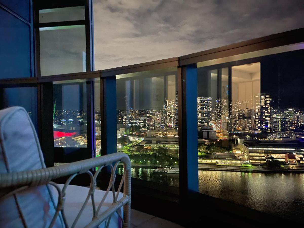 Brisbane Riverfront Oasis 2Bed Panoramic Riverview Exterior foto
